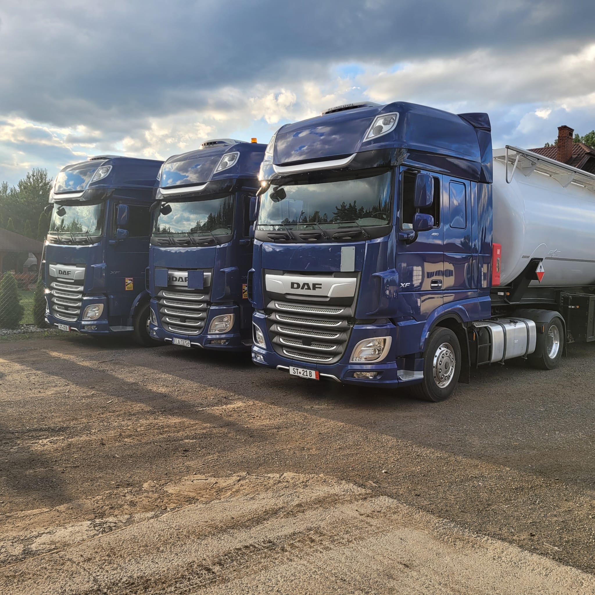 Flota firmy transportowej